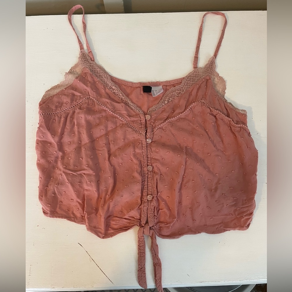 Pink Crop Top